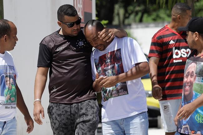 Deadly fire hangs over success of top Brazilian soccer club | iNFOnews.ca Deadly fire hangs over success of top Brazilian soccer club | iNFOnews.ca