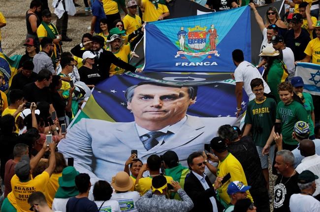 The Latest: Brazil's Bolsonaro and Trump exchange tweets | iNFOnews.ca