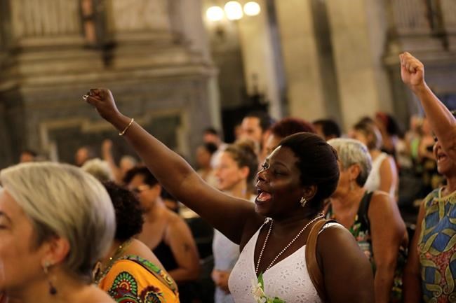 Brazil remembers slain politician 1 year after her death | iNFOnews.ca