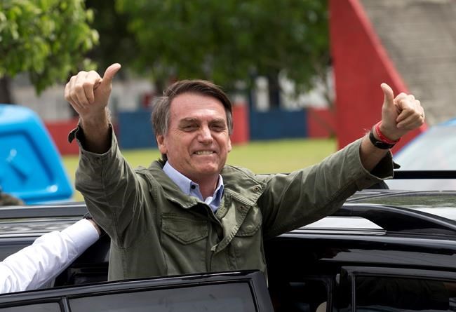 The Latest: Trump congratulates Brazil's new president-elect | iNFOnews.ca