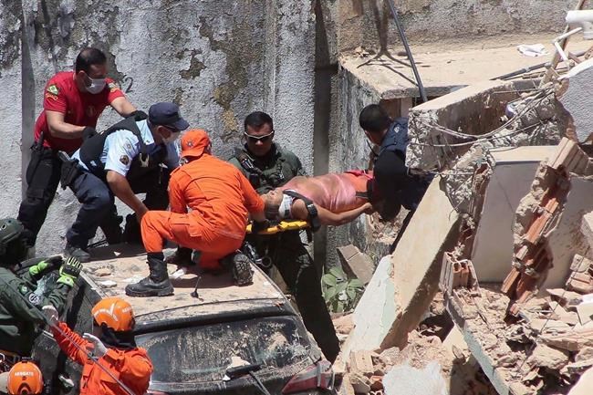 7-story building collapses in Brazil; 1 dead, others trapped | iNFOnews.ca 7-story building collapses in Brazil; 1 dead, others trapped | iNFOnews.ca