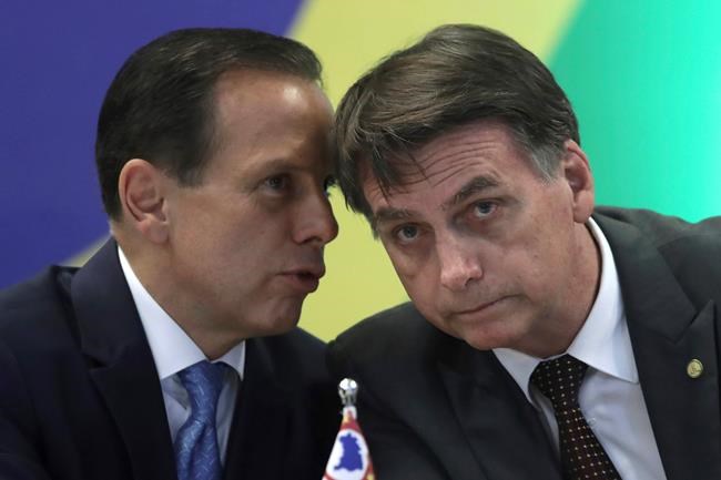 Brazil Gov. Doria, a Bolsonaro rival, infected by COVID-19 | iNFOnews.ca