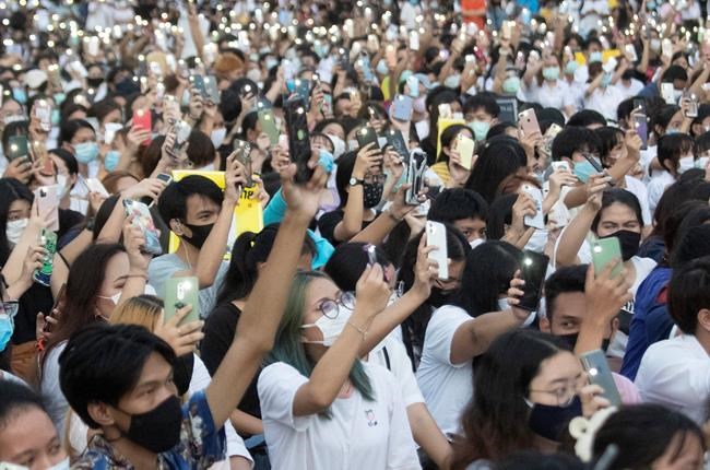 Unprecedented open criticism of king aired at Thai protest | iNFOnews.ca