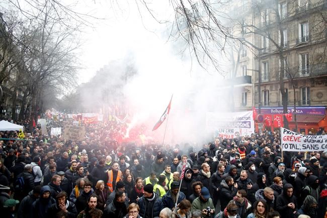 France sees more nationwide protests of pension changes | iNFOnews.ca France sees more nationwide protests of pension changes | iNFOnews.ca