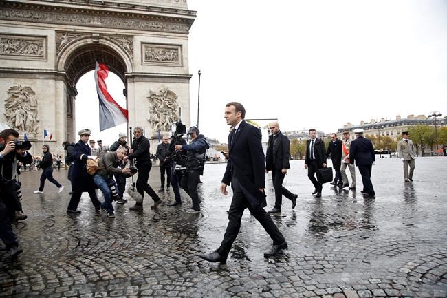 President Macron of France solemnly marks Armistice Day | iNFOnews.ca