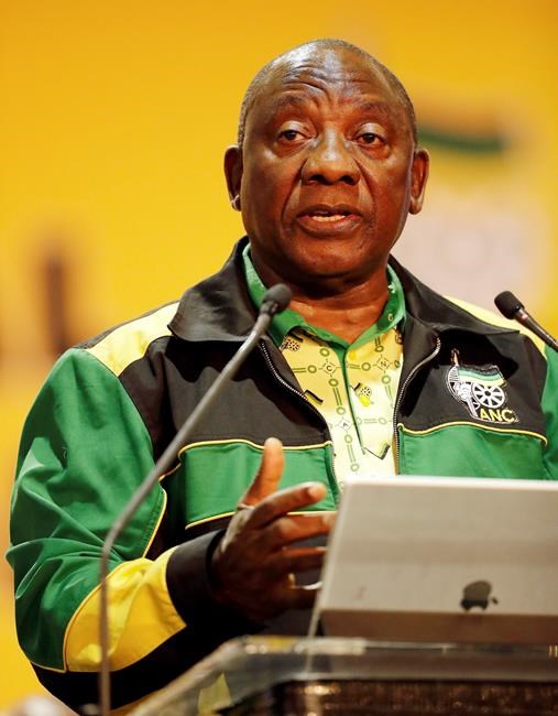 The Latest: South Africa's new party leader: Graft must end | iNFOnews.ca