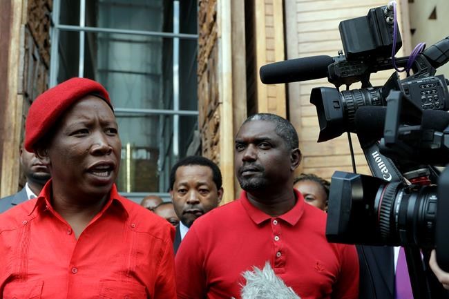 South African opposition parties aim at President Jacob Zuma | iNFOnews.ca CP783788141