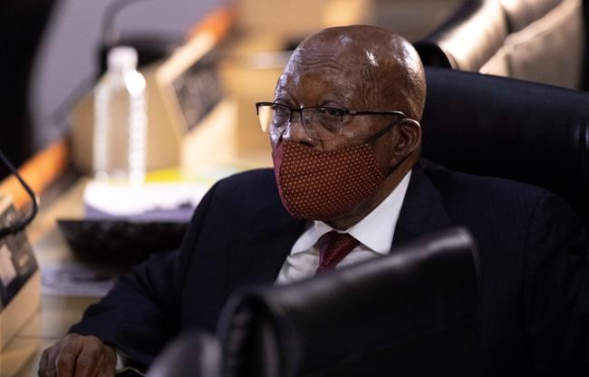 Former South Africa president testifies before commission | iNFOnews.ca