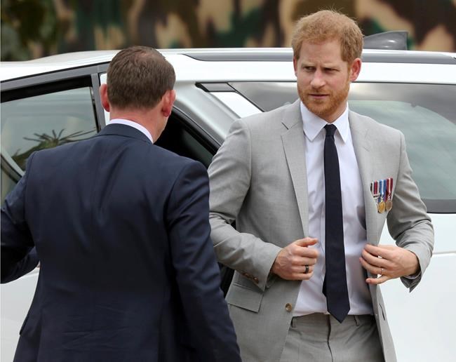 Britain's Prince Harry meets military veterans in Zambia | iNFOnews.ca