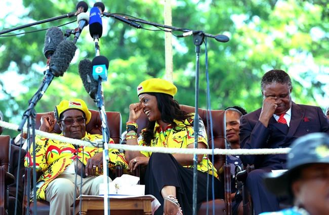 5 things to know about Zimbabwe's 1st lady, likely successor | iNFOnews.ca CP1815961361