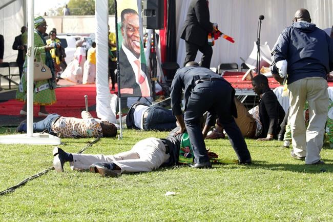 Zimbabwe leader calls assassination attempt 'cowardly act' | iNFOnews.ca Zimbabwe leader calls assassination attempt 'cowardly act' | iNFOnews.ca