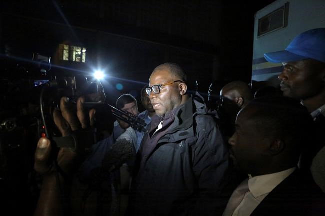 Zimbabwe opposition leader charged after asylum bid fails | iNFOnews.ca