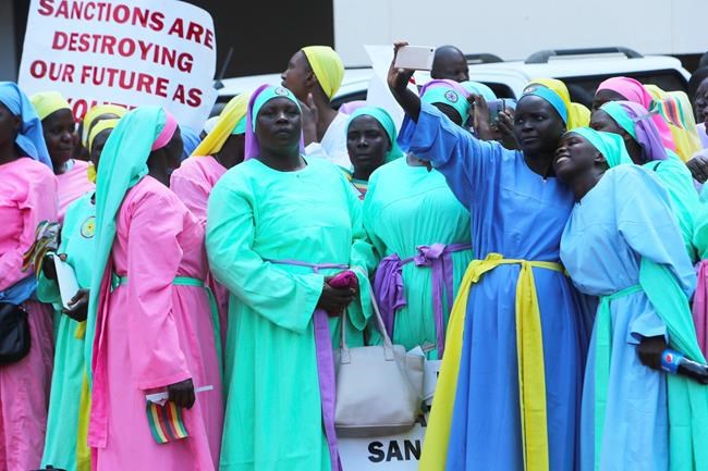 Hundreds rally during Zimbabwe's new anti-sanctions holiday | iNFOnews.ca