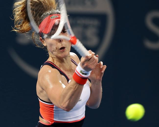 Canadian Eugenie Bouchard upsets Zhang in Sydney for first win of 2017 | iNFOnews.ca Canadian Eugenie Bouchard upsets Zhang in Sydney for first win of 2017 | iNFOnews.ca