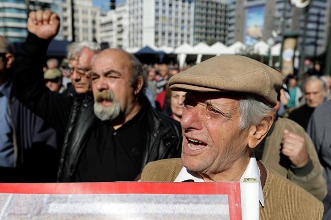 Greek retirees rally against planned new pension cuts | iNFOnews.ca