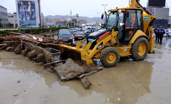 Torrential rain, floods paralyze Albania; 1 person dead | iNFOnews.ca CP581941331