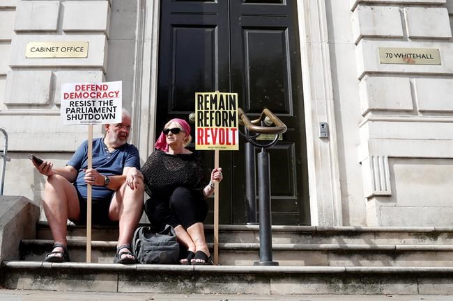 Stage set for Brexit clash in UK Parliament this week | iNFOnews.ca CP515000648