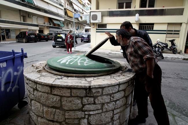 Infant abandoned inside garbage dumpster in Greek city | iNFOnews.ca CP724474225
