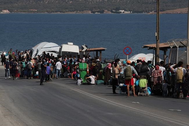 Greek minister: 5,000 move into new refugee camp on Lesbos | iNFOnews.ca Greek minister: 5,000 move into new refugee camp on Lesbos | iNFOnews.ca