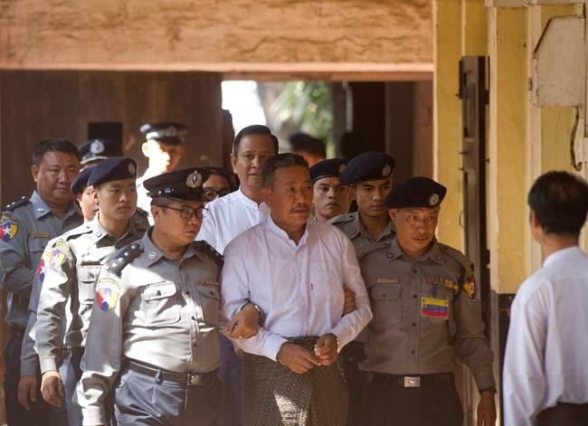 Myanmar sentences 2 to death in killing of Suu Kyi aide | iNFOnews.ca CP1711688883
