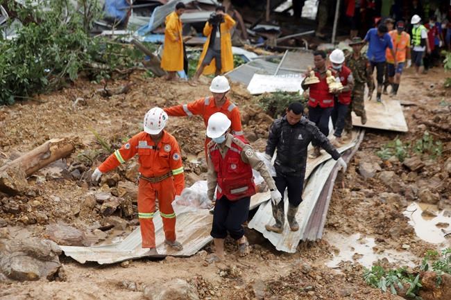 Landslide in southeast Myanmar kills at least 34 people | iNFOnews.ca Landslide in southeast Myanmar kills at least 34 people | iNFOnews.ca