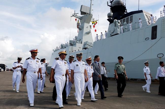 Chinese frigates pay port call at Myanmar's old capital | iNFOnews.ca Chinese frigates pay port call at Myanmar's old capital | iNFOnews.ca