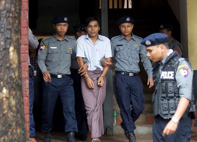 Myanmar journalist testifies he didn't know about documents | iNFOnews.ca CP664411839