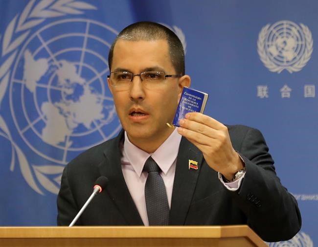 The Latest: US, Russia draft rival UN Venezuela resolutions | iNFOnews.ca