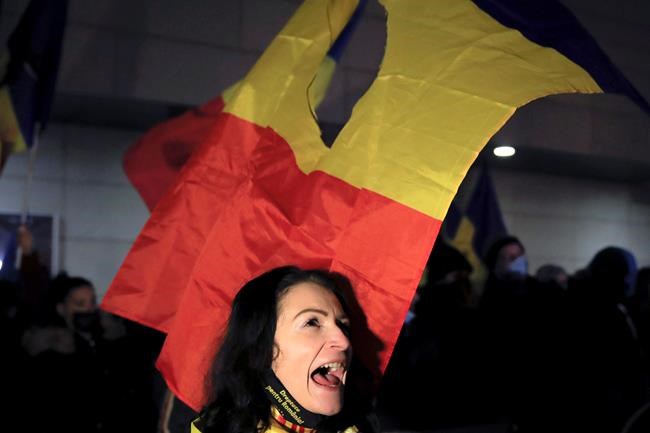 Romania: Protesters want reprisals for fatal hospital fire | iNFOnews.ca CP495938738