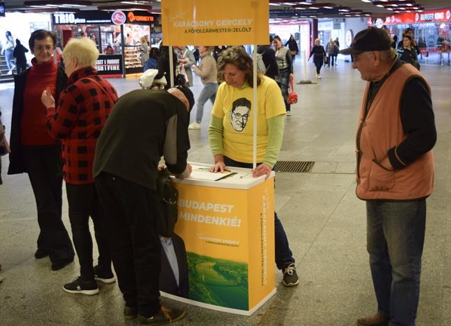 Sex tapes, scandals in Hungary's local election campaign | iNFOnews.ca CP819888960