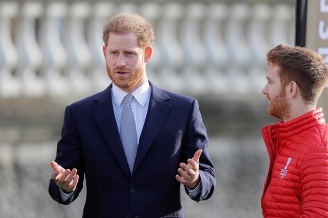 Prince Harry takes on first duties since royal crisis talks | iNFOnews.ca CP959201185