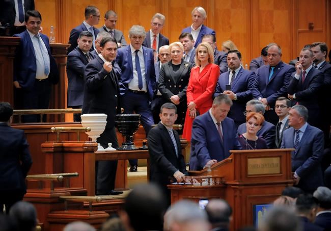 Romania's Social Democrat govt loses no-confidence vote | iNFOnews.ca