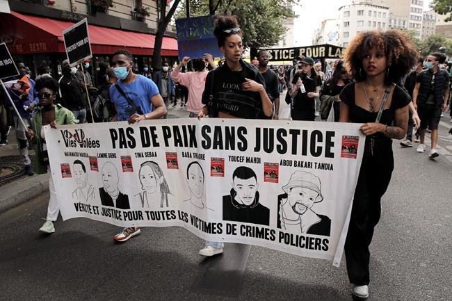 French protesters decry racism, other systemic injustices | iNFOnews.ca
