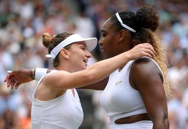 The Latest: Halep says Slam losses helped her beat Williams | iNFOnews.ca The Latest: Halep says Slam losses helped her beat Williams | iNFOnews.ca