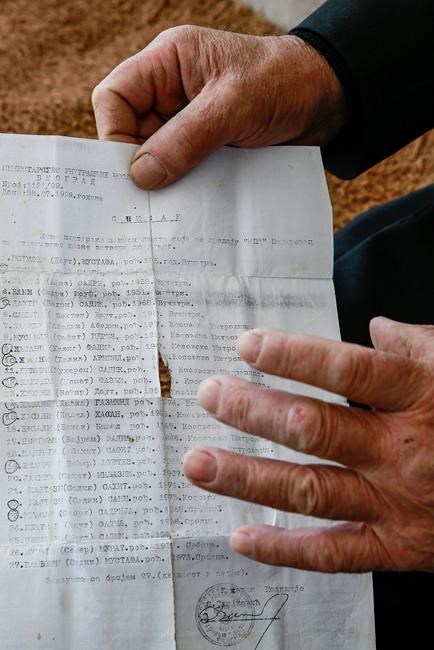 Kosovo families seek answers 21 years after Serb conflict | iNFOnews.ca Kosovo families seek answers 21 years after Serb conflict | iNFOnews.ca