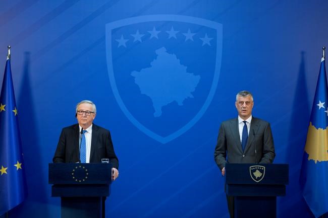 EU's Juncker urges Kosovo solve border deal with Montenegro | iNFOnews.ca