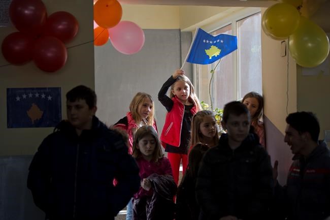 Students celebrate 1st child born in an independent Kosovo | iNFOnews.ca
