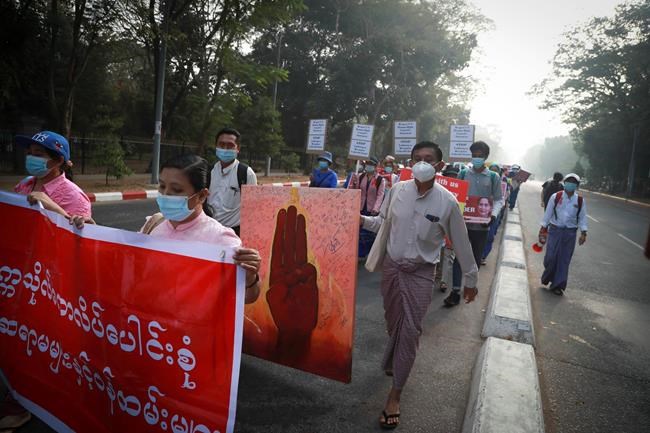 Myanmar protesters injured as police escalate use of force | iNFOnews.ca Myanmar protesters injured as police escalate use of force | iNFOnews.ca