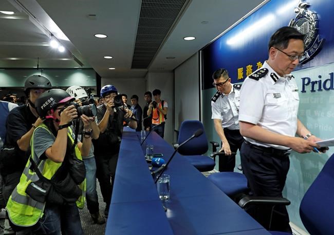 Hong Kong police use tougher tactics against protesters | iNFOnews.ca