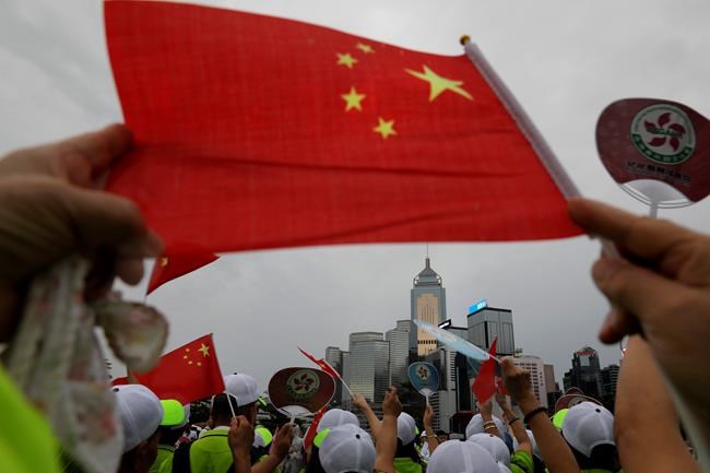 Hong Kong's divide: Protests for democracy, rally for China | iNFOnews.ca