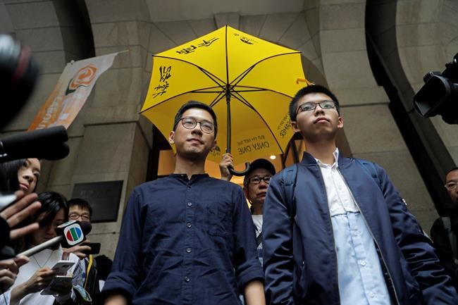 Hong Kong clears young activists to appeal prison sentences | iNFOnews.ca