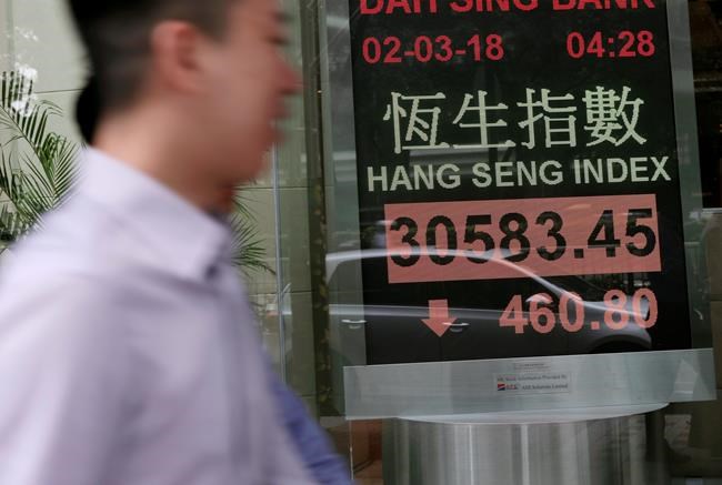 Asian stocks fall as markets mull China growth forecast | iNFOnews.ca