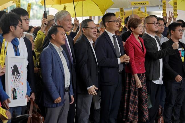 Hong Kong protest leaders warn of threat to civil rights | iNFOnews.ca CP751347300