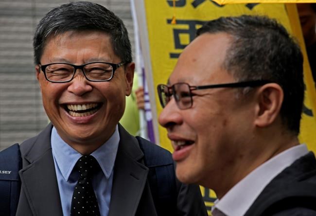 Hong Kong protest organizers free on bail before sentencing | iNFOnews.ca