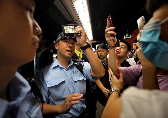 6 hurt by fireworks amid Hong Kong protests on riot charges | iNFOnews.ca