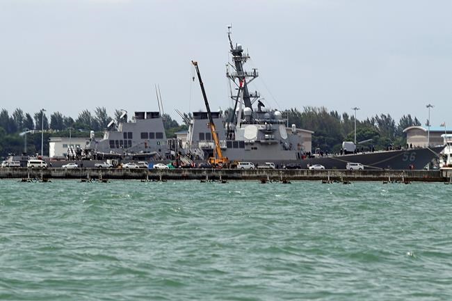 The Latest: Families name 3 of the missing sailors on McCain | iNFOnews.ca The Latest: Families name 3 of the missing sailors on McCain | iNFOnews.ca