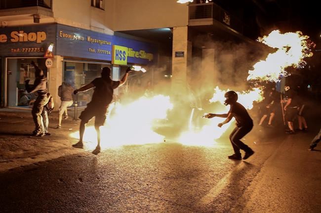Protesters gather at anniversary of Greek rapper's murder | iNFOnews.ca