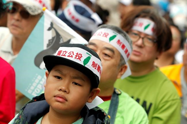 Thousands of pro-independence demonstrators rally in Taiwan | iNFOnews.ca Thousands of pro-independence demonstrators rally in Taiwan | iNFOnews.ca