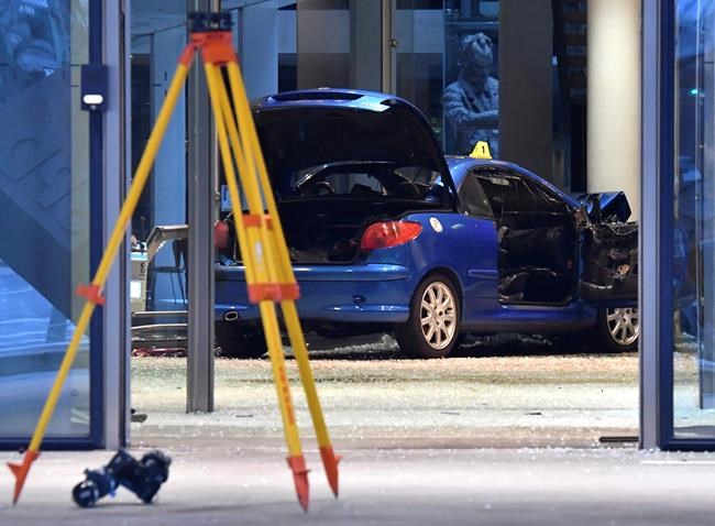 Man rams car into party HQ in Berlin, no one else hurt | iNFOnews.ca