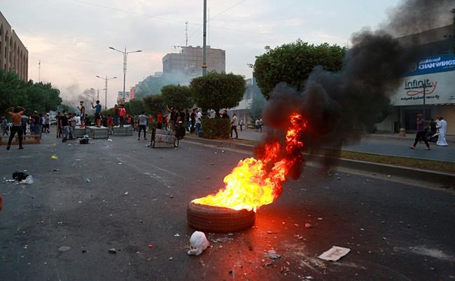 The Latest: Protests in Iraq leave 2 dead, scores wounded | iNFOnews.ca